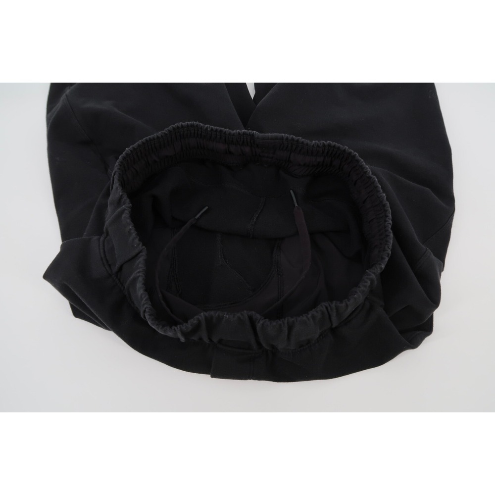 Lululemon Connector Shorts Mens Medium‎ Black Elastic Waist Stretch Sweat Lounge - Picture 4 of 7